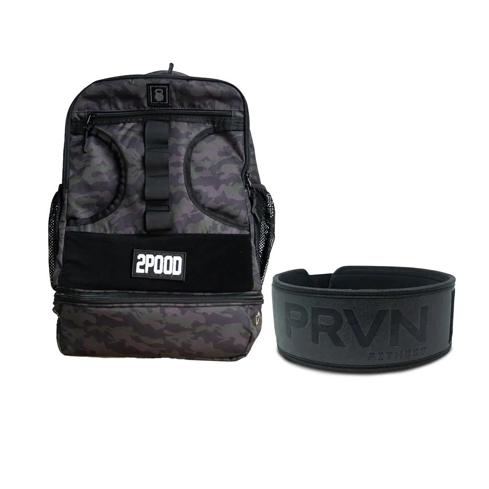 4" PRVN Belt & Backpack 3.0 Bundle