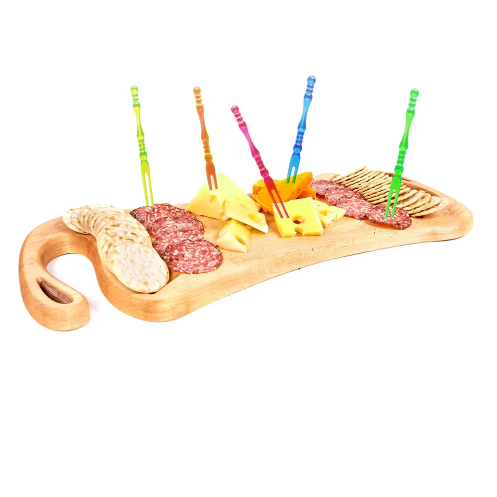 75 Multicolor Cocktail Fruit Picks Appetizer Tasting Appetizer Cake Dessert Fork