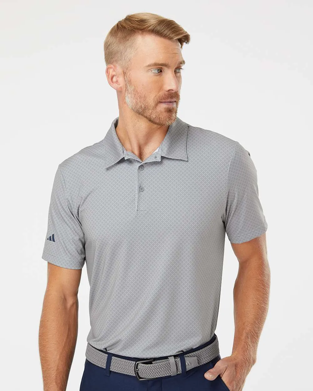 Adidas A498 Diamond Dot Print Polo