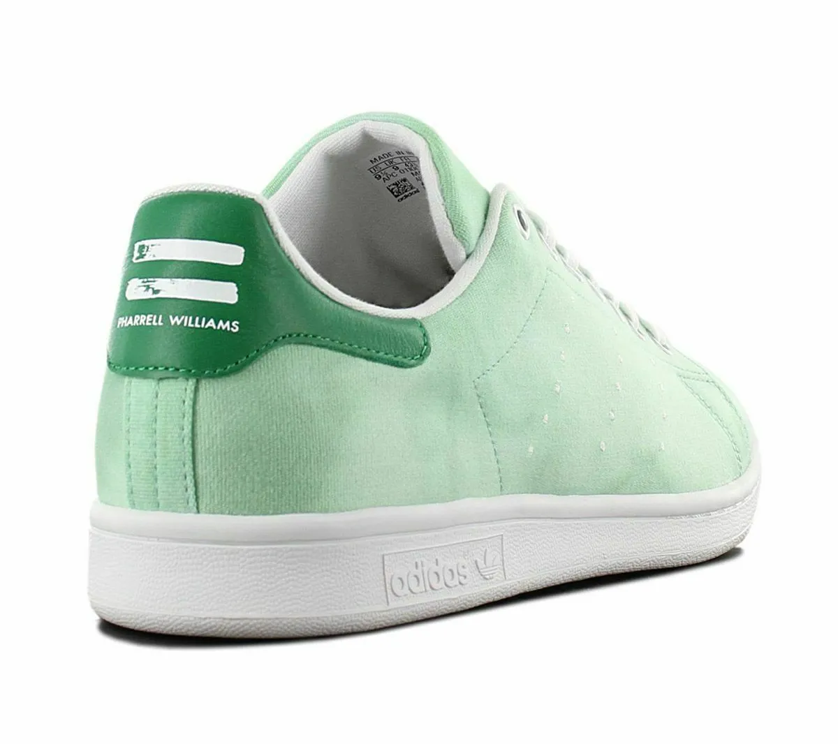 Adidas Pharrell Williams Hu Holi Stan Smith AC7043 Men's Green Shoes BS118