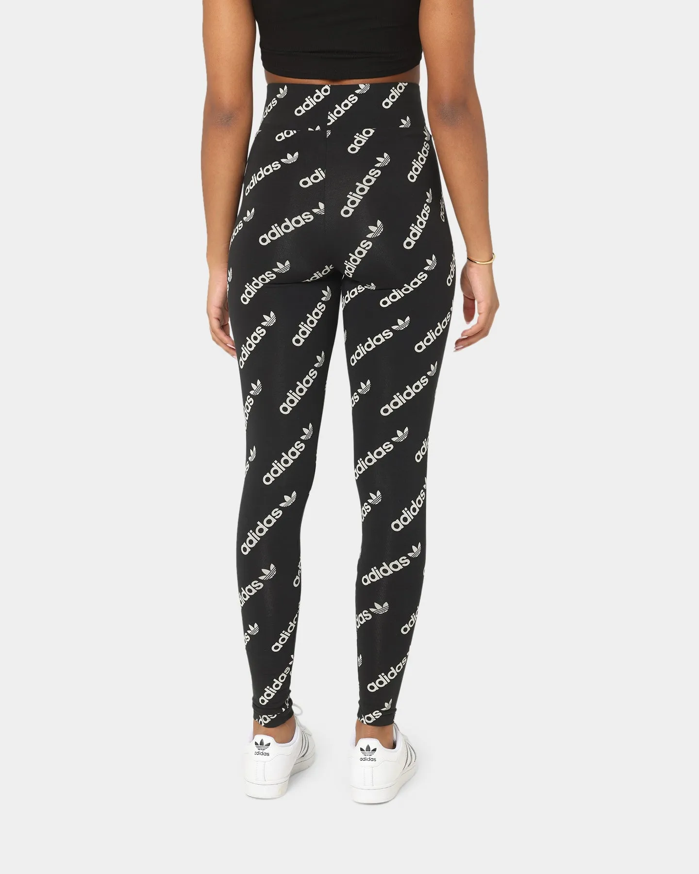 Adidas Women's High Waisted Leggings Black