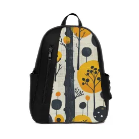 Black Mixed Backpack Yellow Diligence