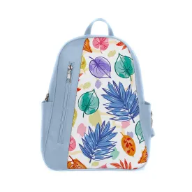 Blue Mixed Backpack Floray Art