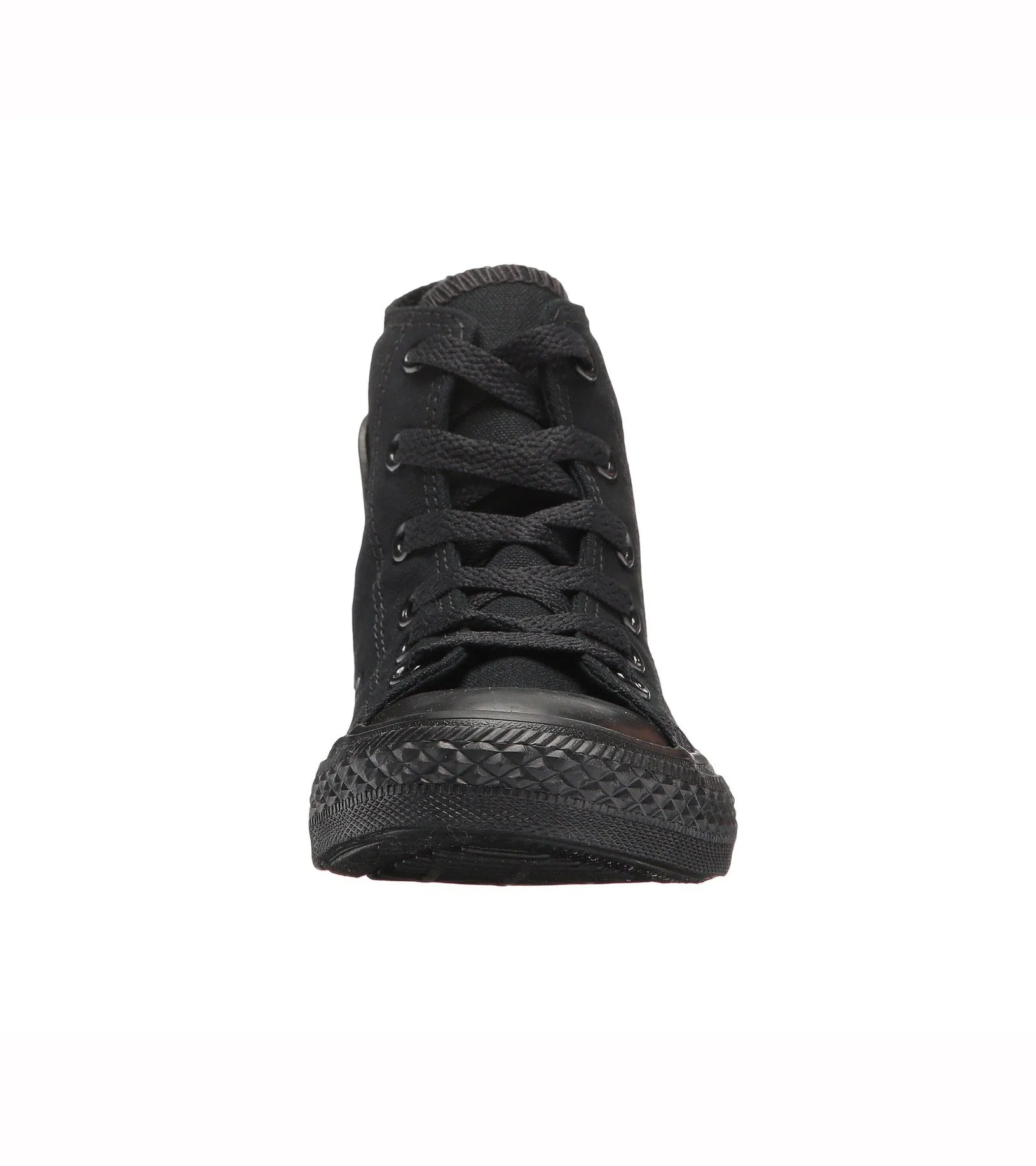 Converse All Star Little Kids Hi Top Black Monochrome Shoes