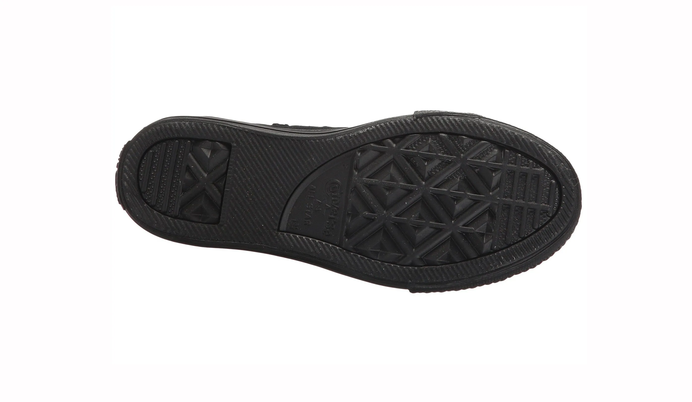 Converse All Star Little Kids Hi Top Black Monochrome Shoes