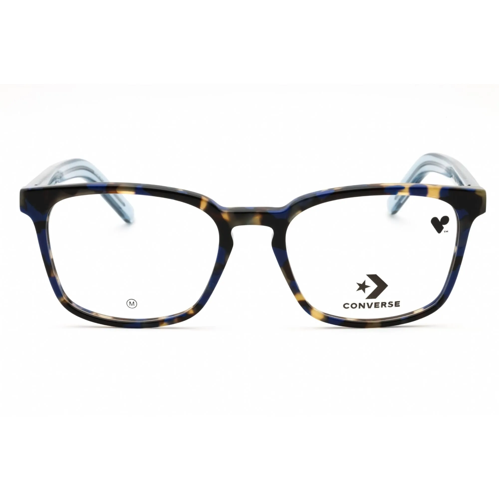 Converse Men's Eyeglasses - Cobalt Tokyo Tortoise Acetate Square Frame | CV5080 433