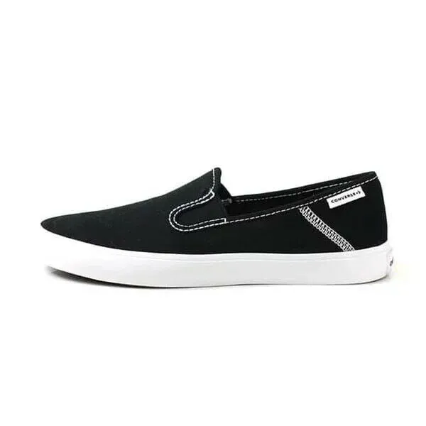 Converse Rio Slip 564328C Women's Black & White Textile Causal Shoes HS344