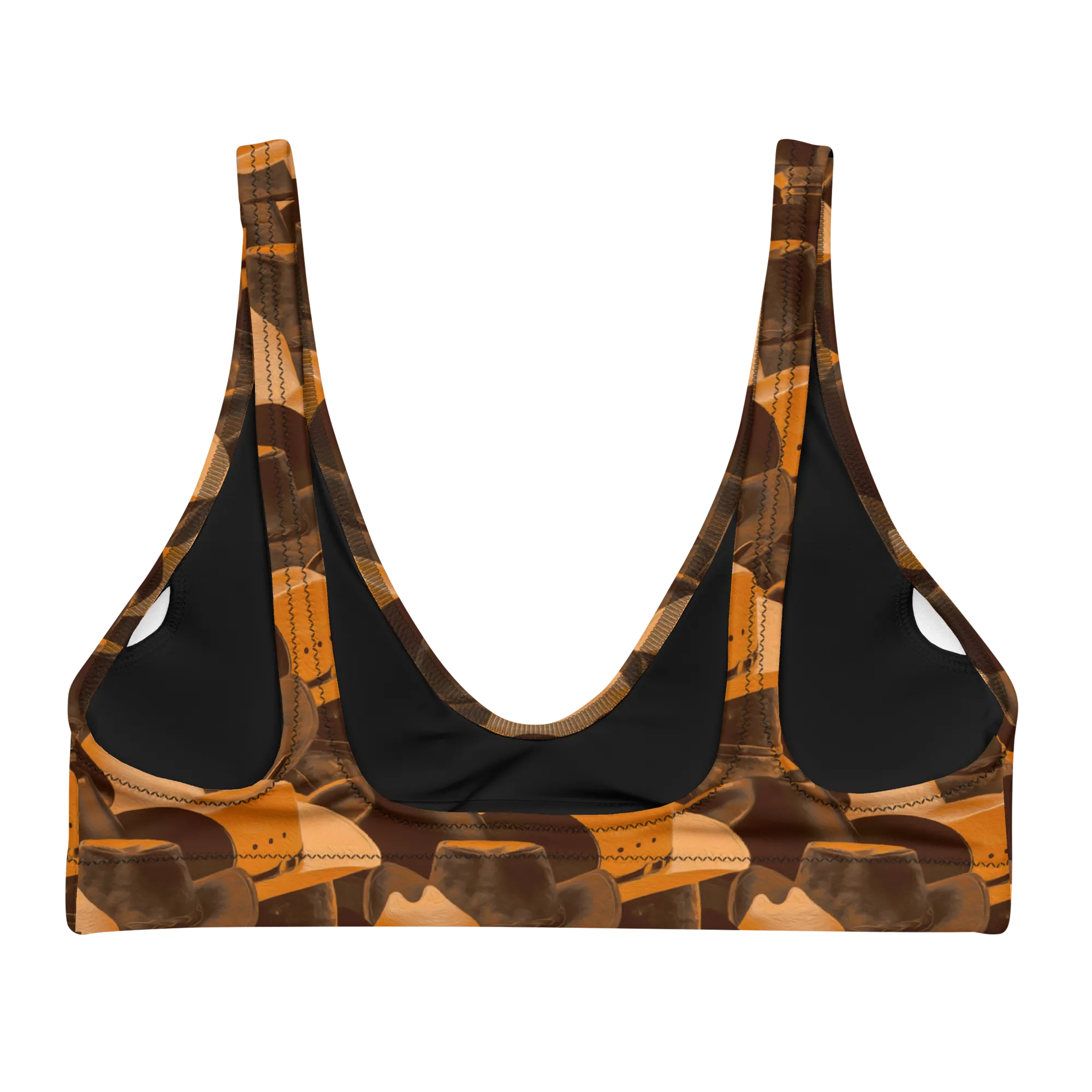 Cowgirl Headwear Bikini Top
