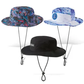 Dakine No Zone Surf Hat Lace Closure W/ Elastic Cinch Adjustable Chin Strap