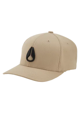 Deep Down Flexfit Athletic Fit Hat - Khaki
