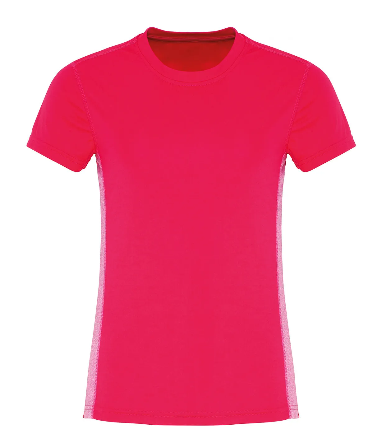 French Navy/Blue Melange - Women's TriDri® contrast panel performance t-shirt