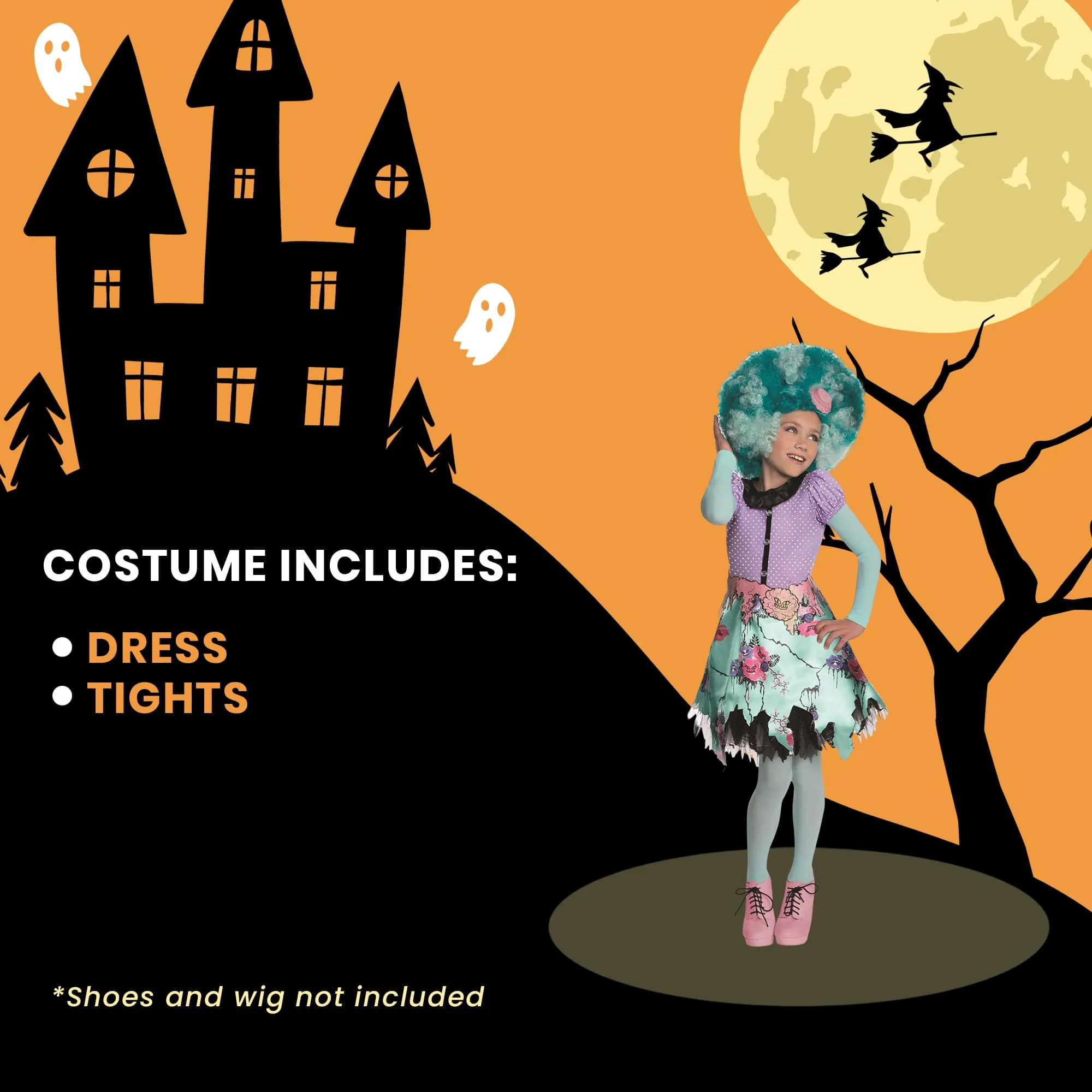 Frights Camera Action Monster High Honey Child Costume