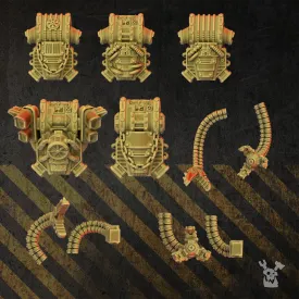 Full Metal Brotherhood Backpacks Set x5