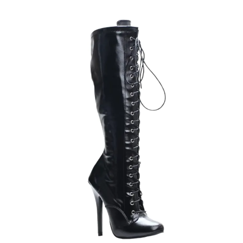 Funki Buys | Boots | Women's 5 Inch Stiletto Knee High Boots