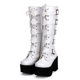 Funki Buys | Boots | Women's Japanese Harajuku Platform Boots