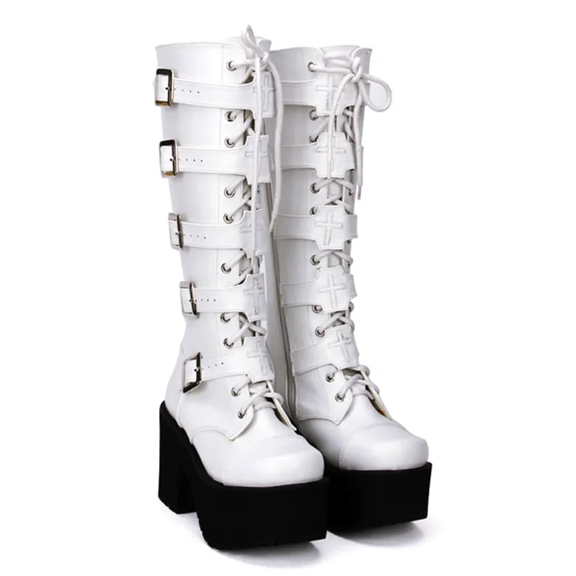 Funki Buys | Boots | Women's Japanese Harajuku Platform Boots