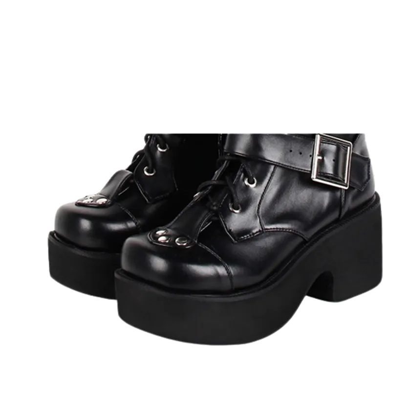 Funki Buys | Boots | Women's Japanese Harajuku Platform Boots