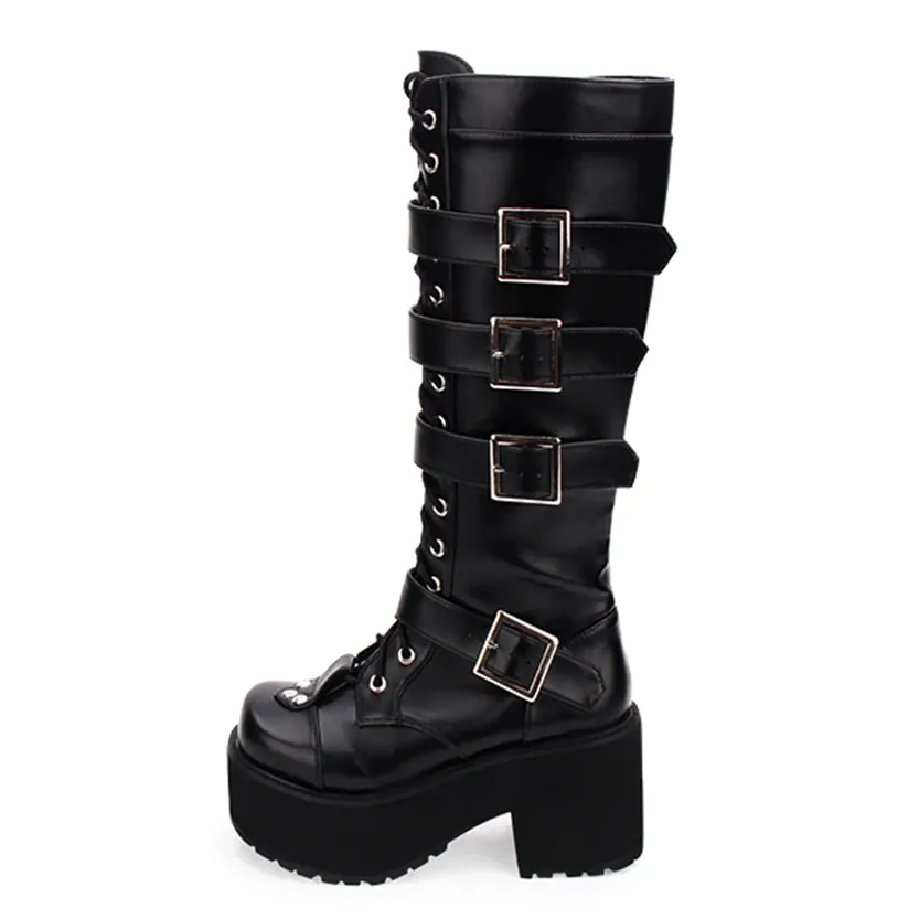 Funki Buys | Boots | Women's Japanese Harajuku Platform Boots