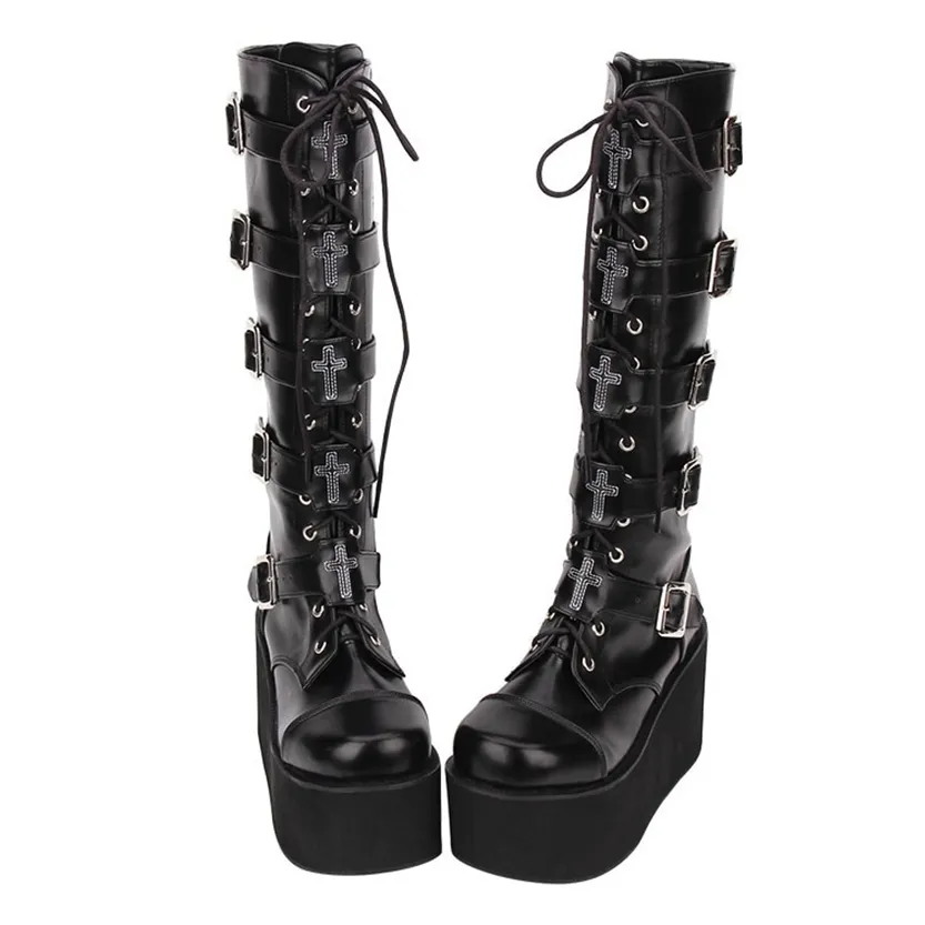 Funki Buys | Boots | Women's Japanese Harajuku Platform Boots