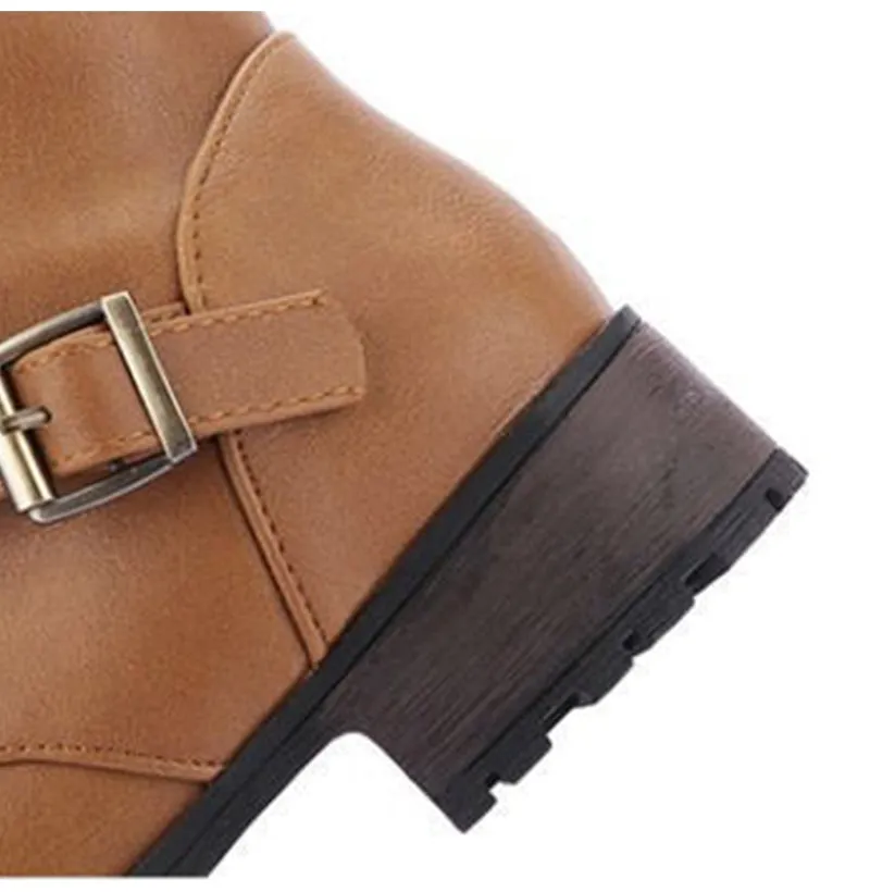 Funki Buys | Boots | Women's Roman Lace Up High Flat Boots