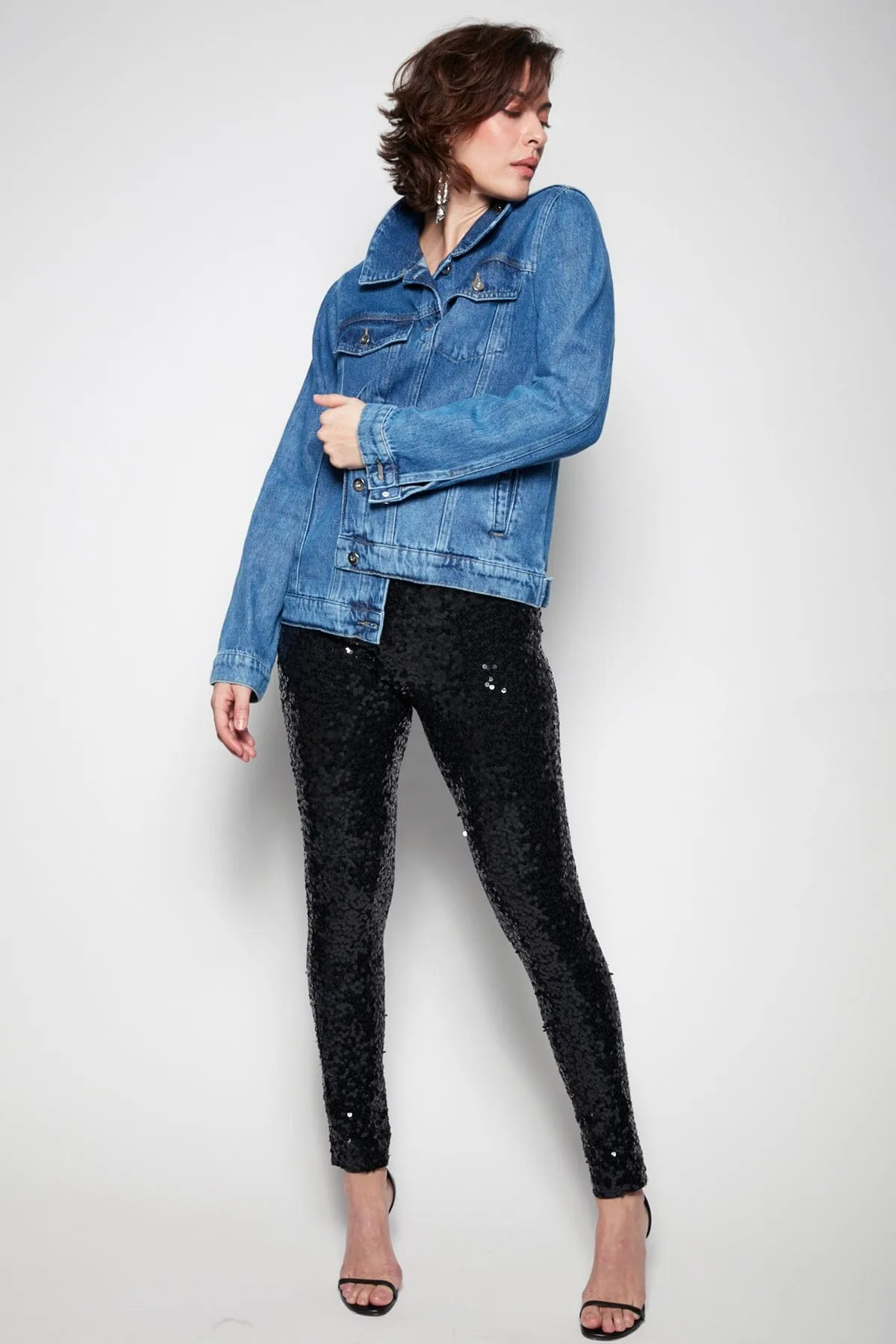 Jaqueta Jeans Basik - Azul