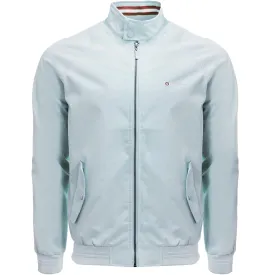Lambretta Mens Classic Oxford Harrington Raglan Bomber Jacket - Cool Blue