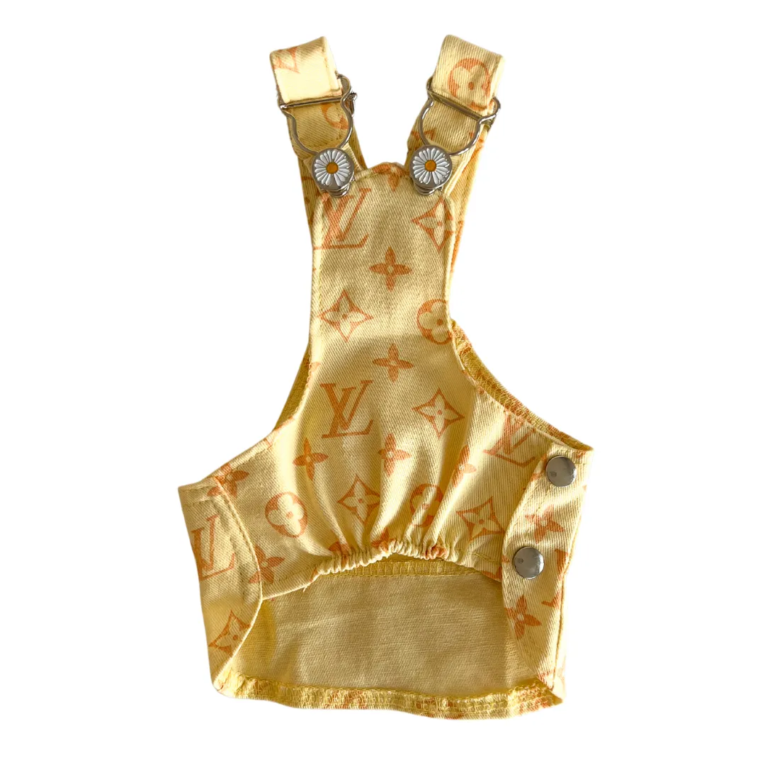 LouChi Overalls - Yellow