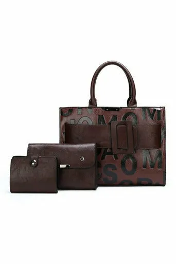 Luxury Brand Pu Leather Handbags