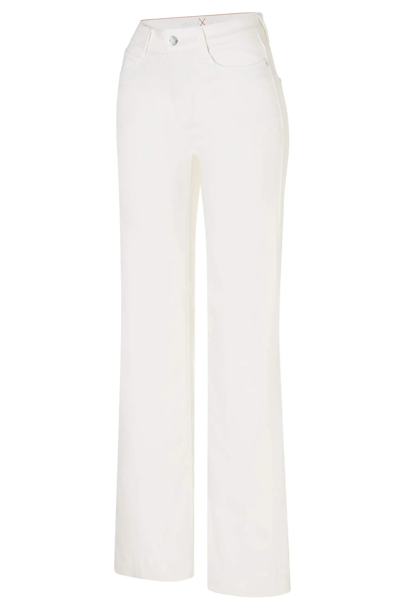 Mac Dream Wide 5439-90-0358 White Denim Mega Flex Jeans