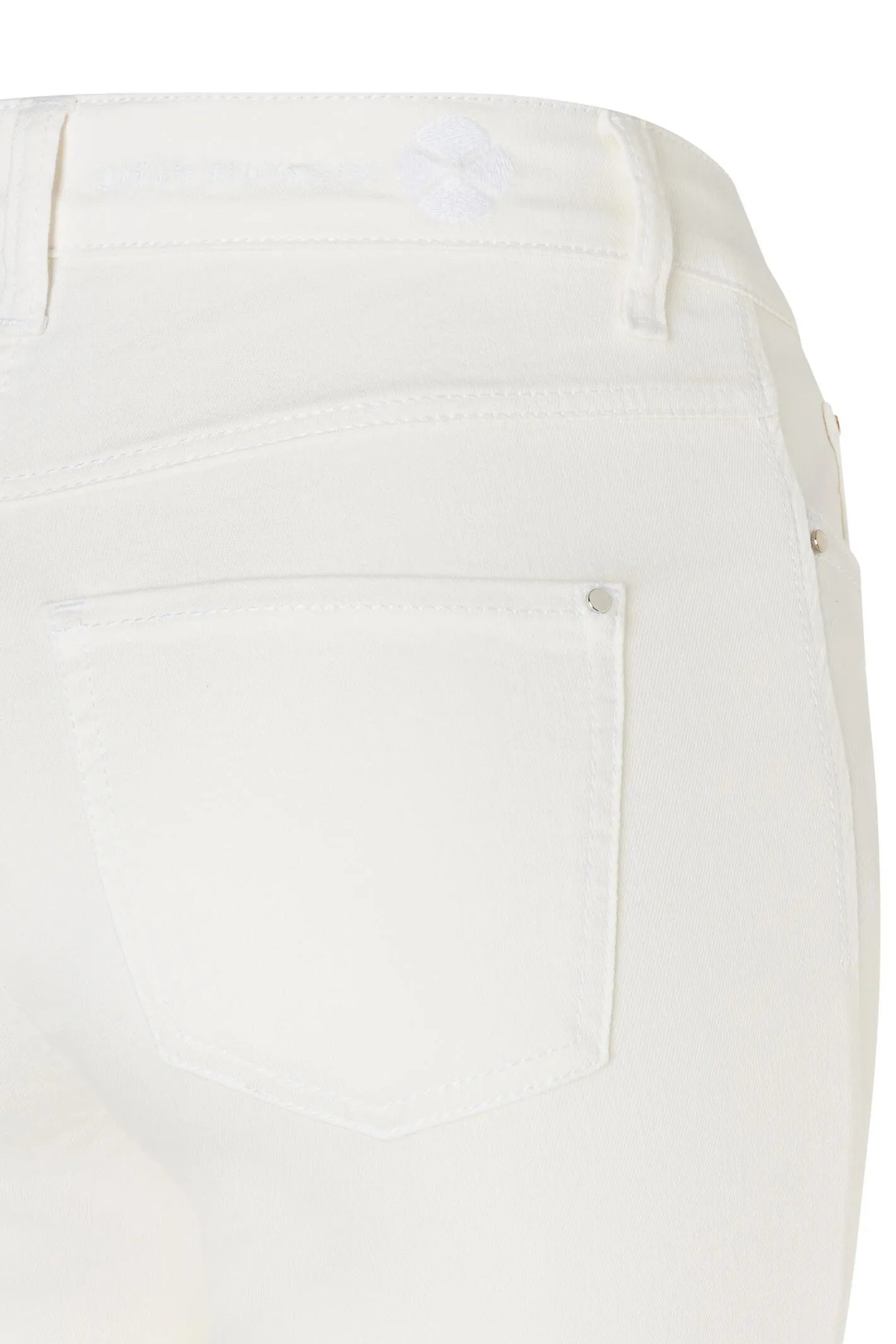 Mac Dream Wide 5439-90-0358 White Denim Mega Flex Jeans