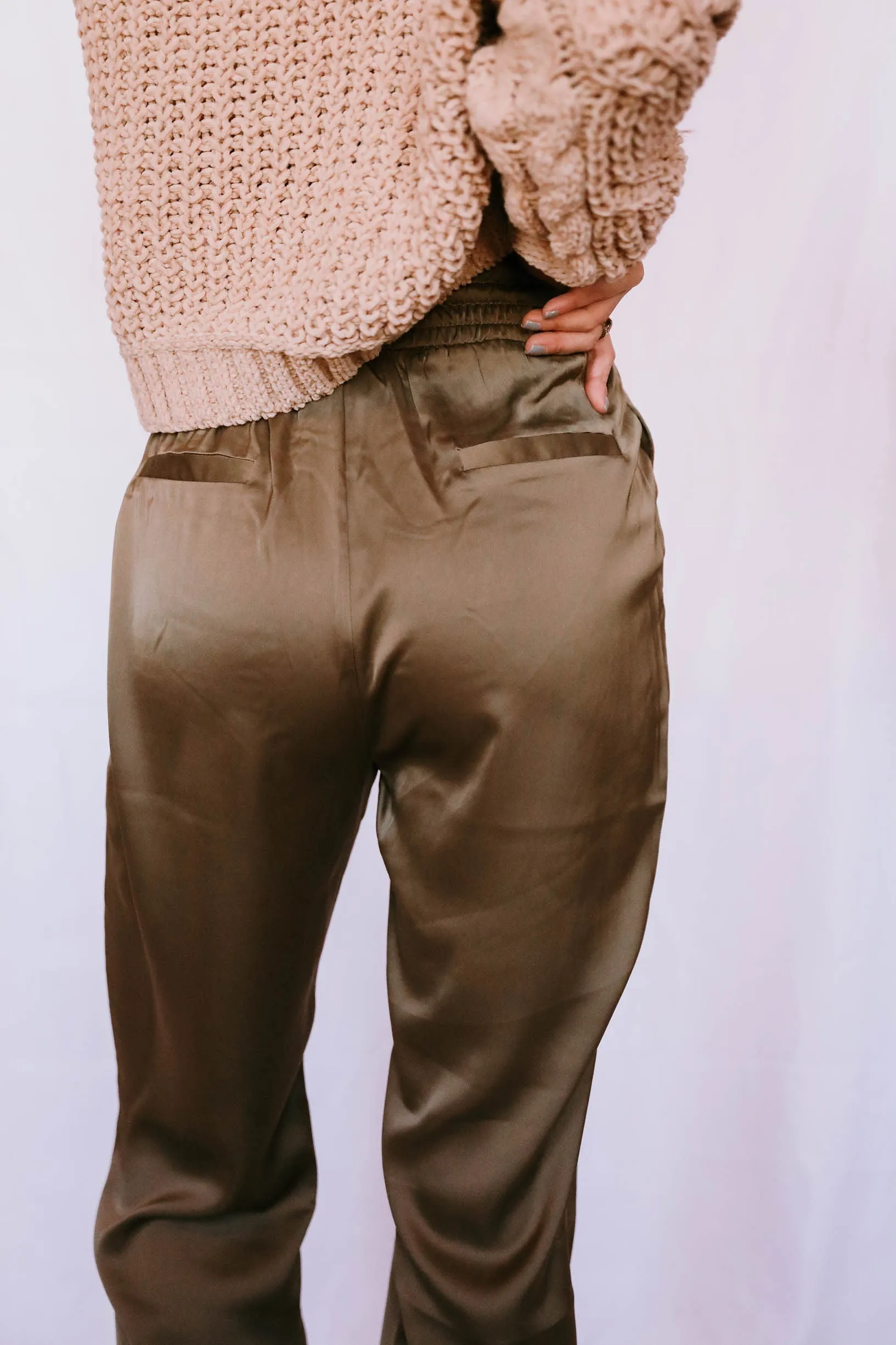 Melt Me Satin Joggers