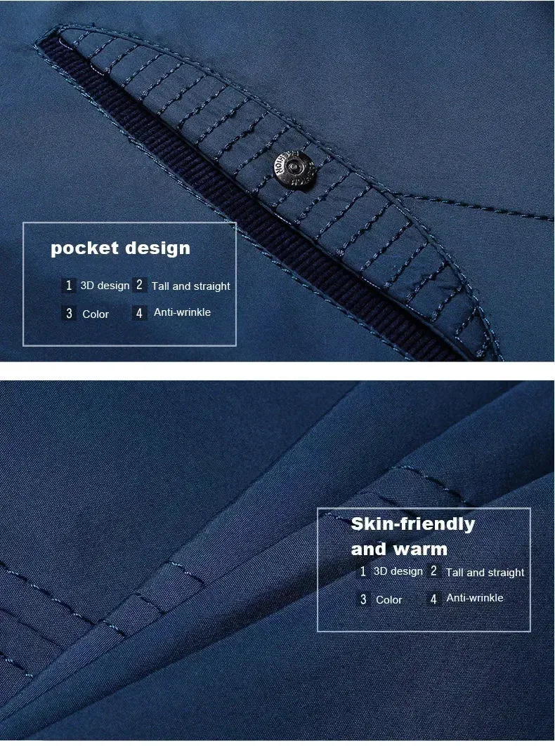 Men's Fashion Polyester Blazer Casual Jacket
