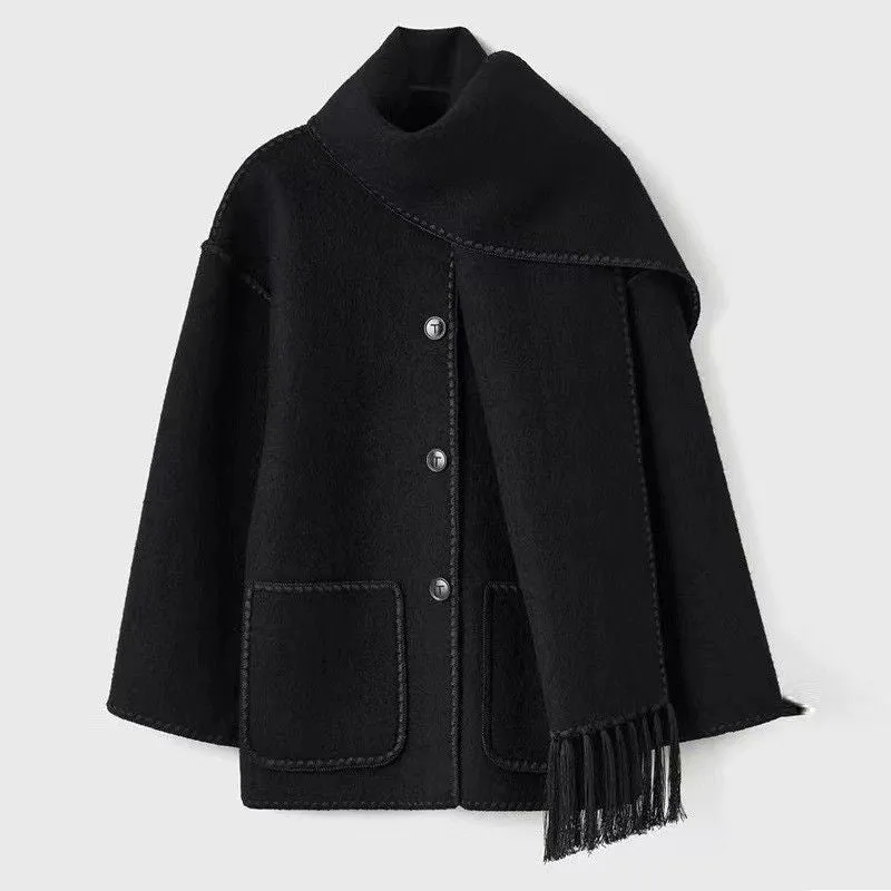 Modestique london  | Woolen Scarf Coat