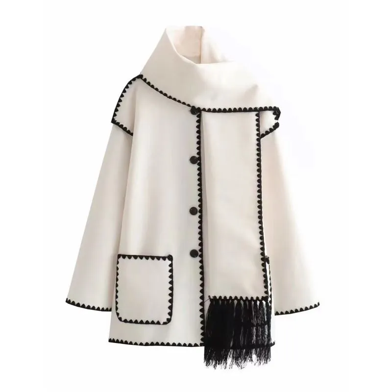 Modestique london  | Woolen Scarf Coat