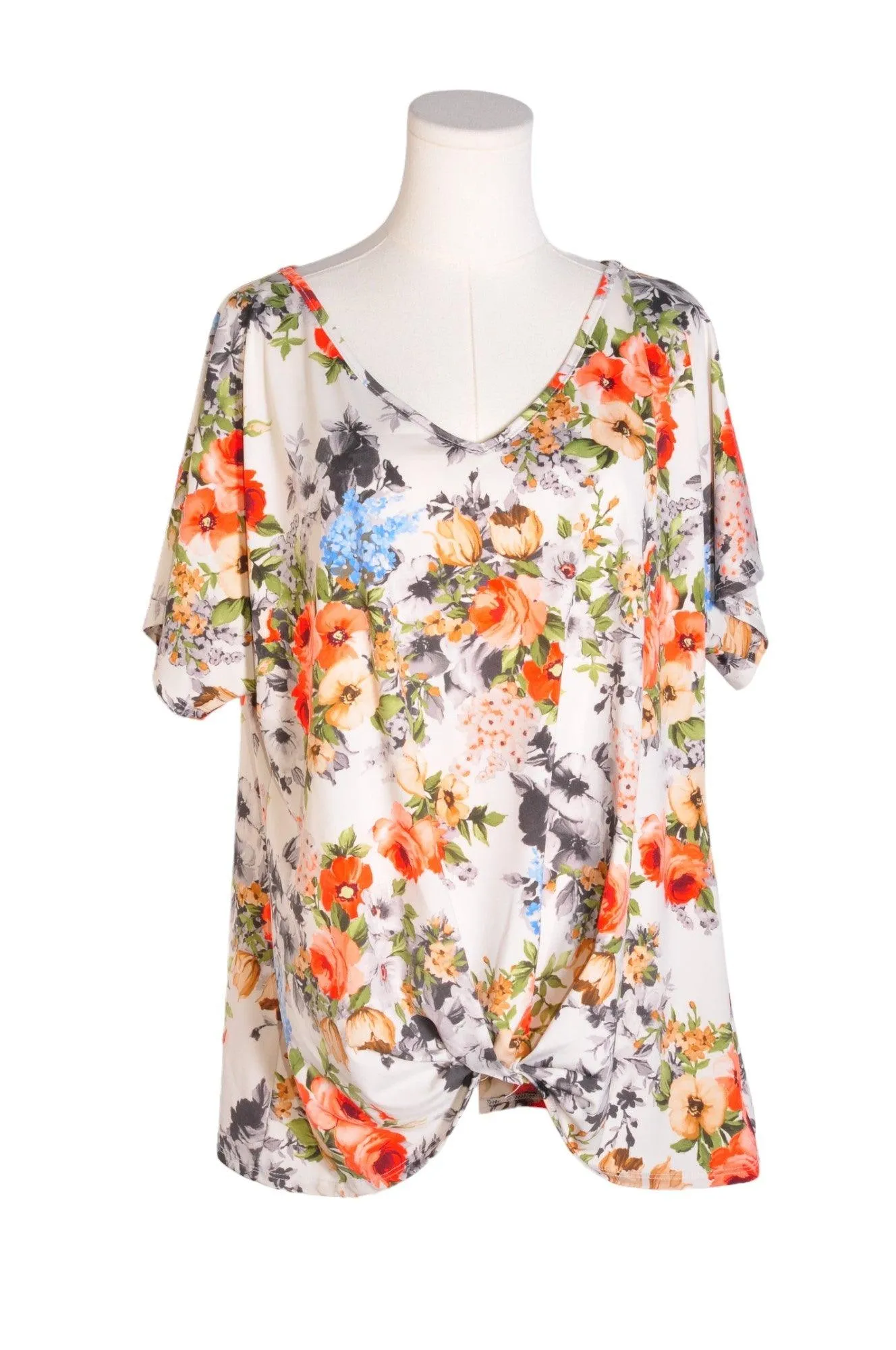 NOUBLJU Women Blouses Regular fit in White - 1XL