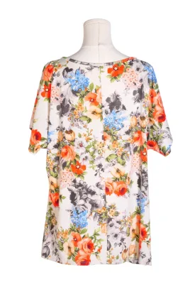 NOUBLJU Women Blouses Regular fit in White - 1XL