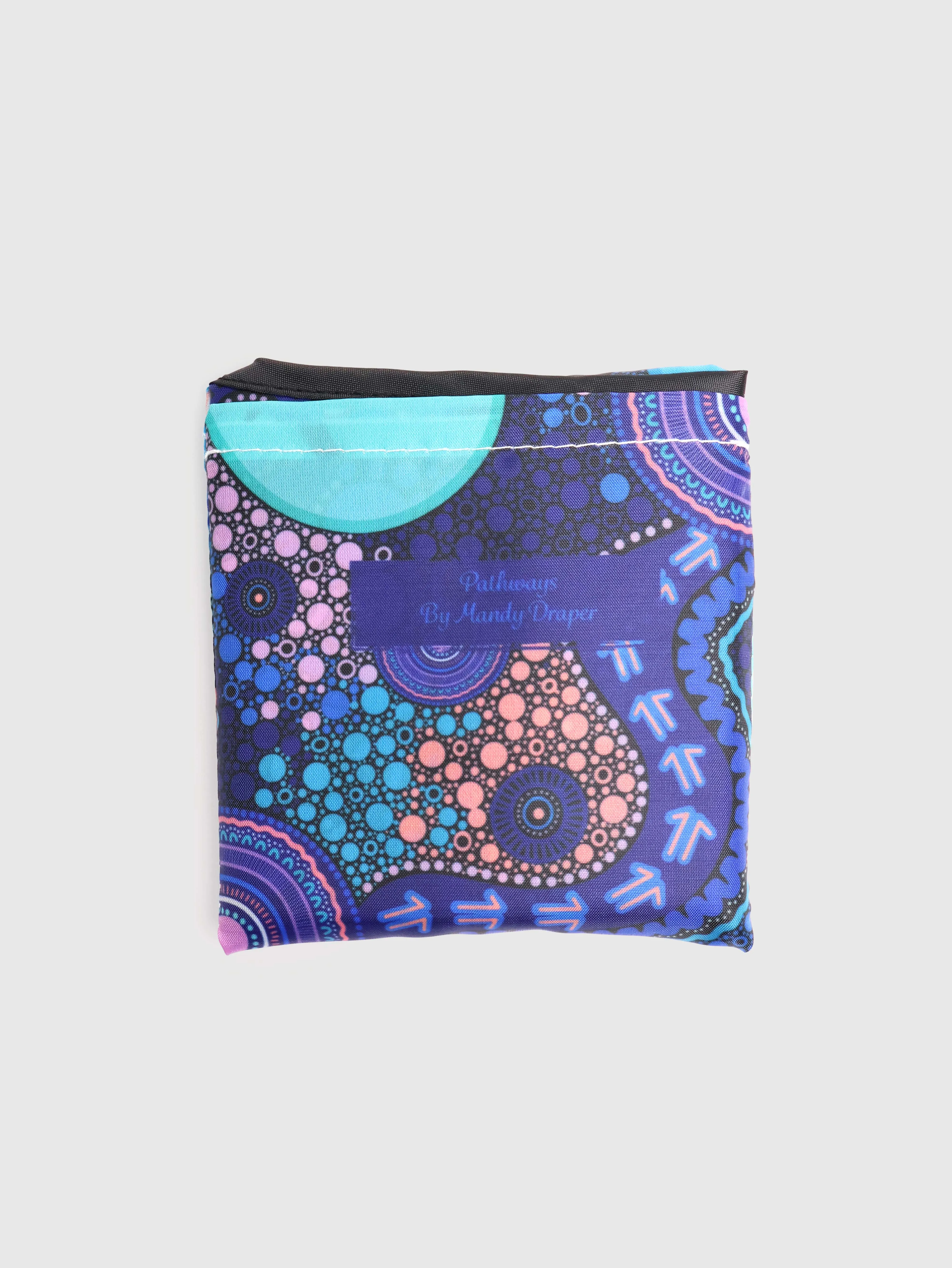 Pathways - Reusable Folding Shopping Bag