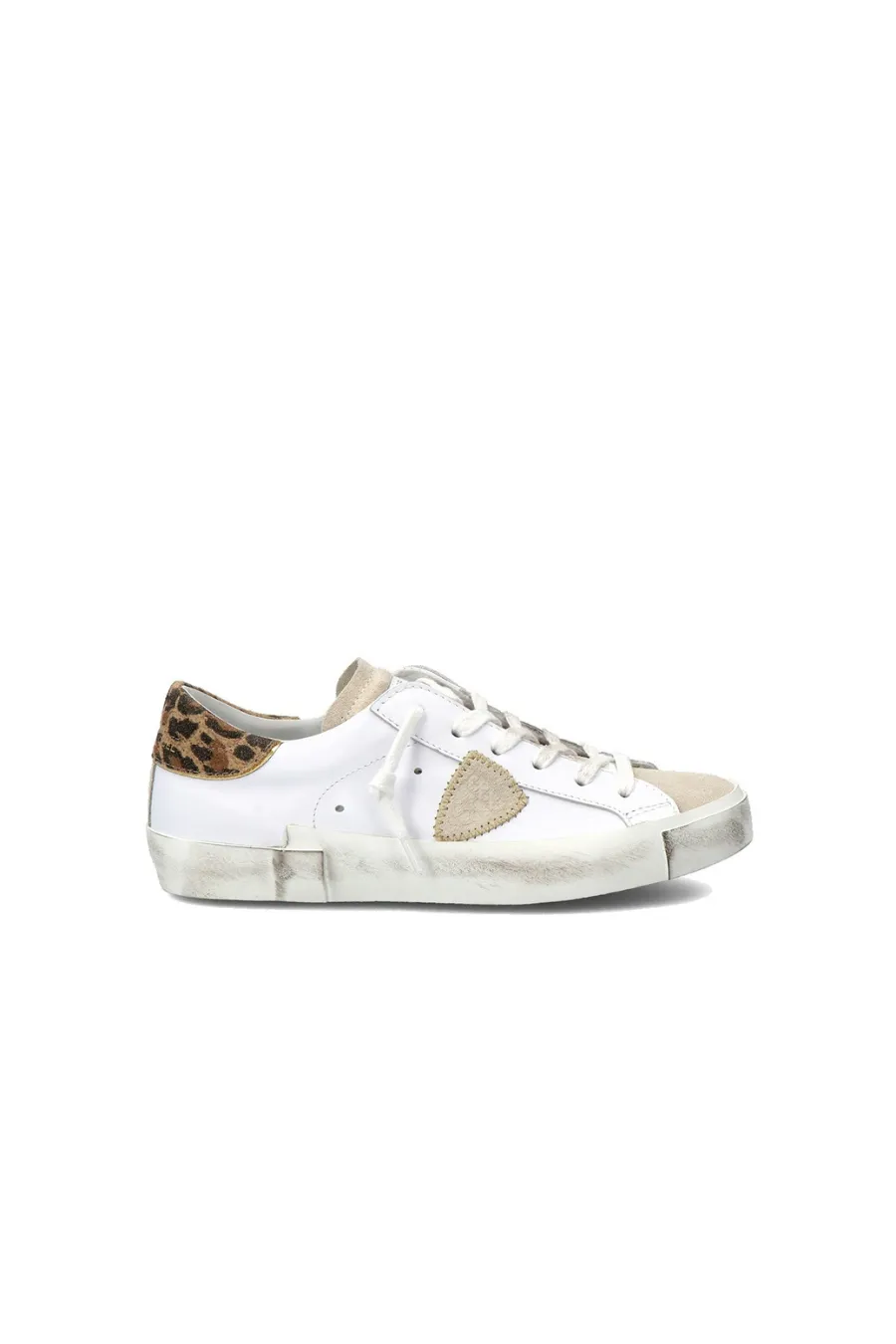 Prsx Low Veau Leo Blanc