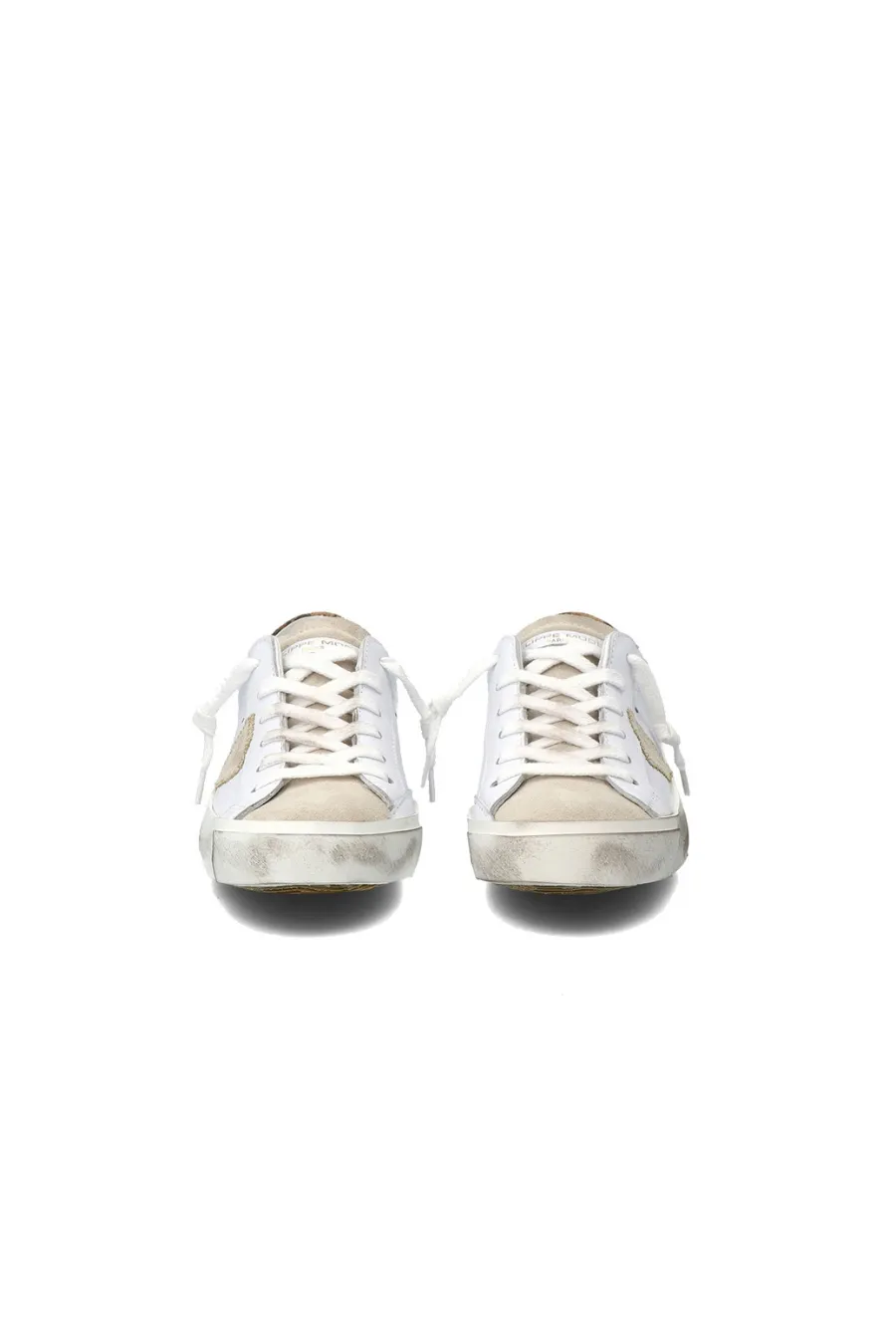 Prsx Low Veau Leo Blanc