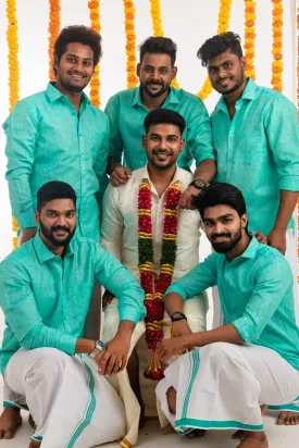 Rexona Green - Group Shirt and Matching Dhoti