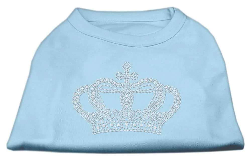 Rhinestone Crown Shirts Baby Blue M (12)
