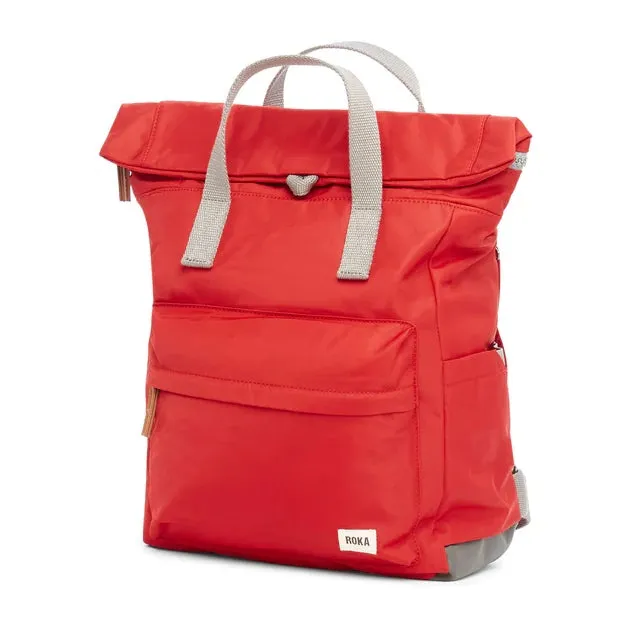Roka Backpack Canfield B Sustainable Medium Cranberry
