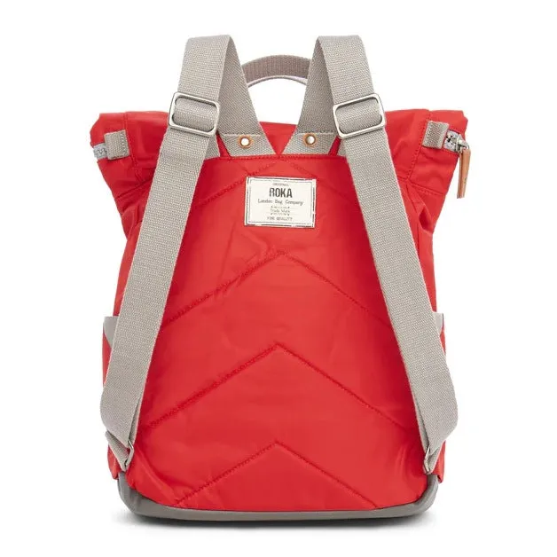 Roka Backpack Canfield B Sustainable Medium Cranberry