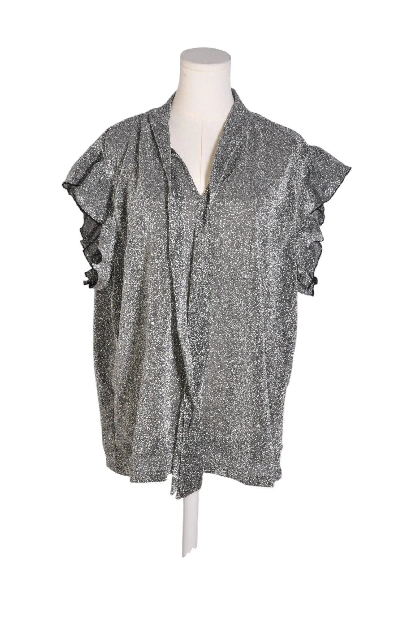 SHEIN Women Blouses Regular fit in Gray - 3XL