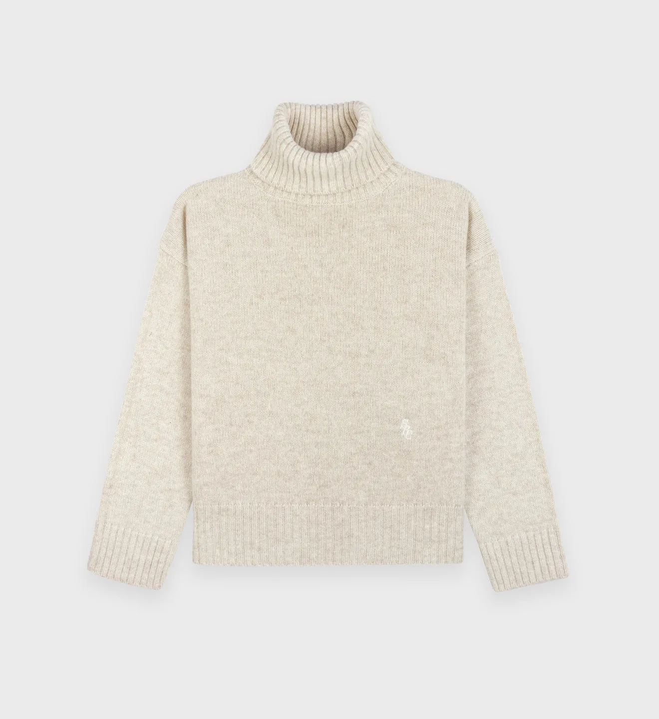 SRC Turtleneck - Heather Beige