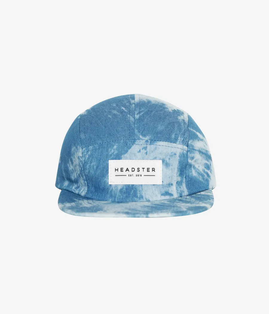 Tie Dye Jeans Five Panel Hat by Headster Kids