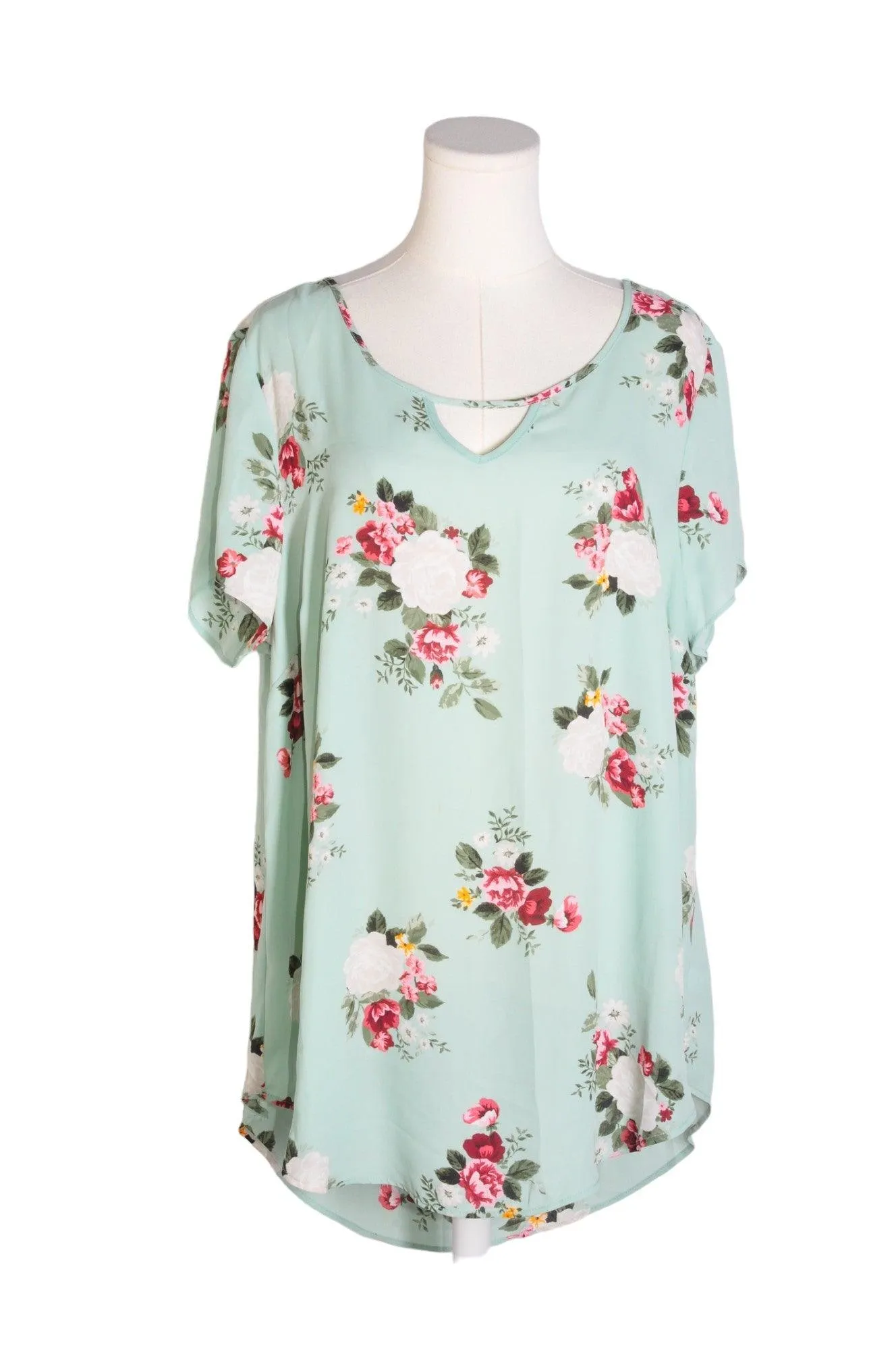 TORRID Women Blouses Regular fit in Green - 1X