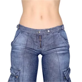 Y2K MISS SIXTY Cargo Jeans (S)